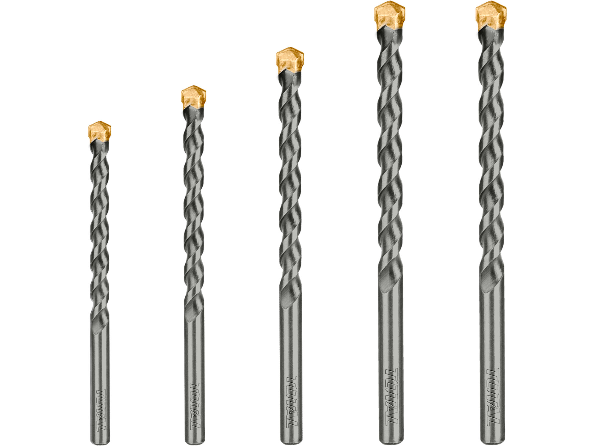  Concrete drill bit set 5 pcs
