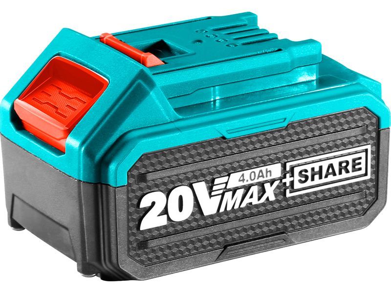 Total Rechargeable battery 20V, Li-Ion, 4000mAh Total Rechargeable battery 20V, Li-Ion, 4000mAh