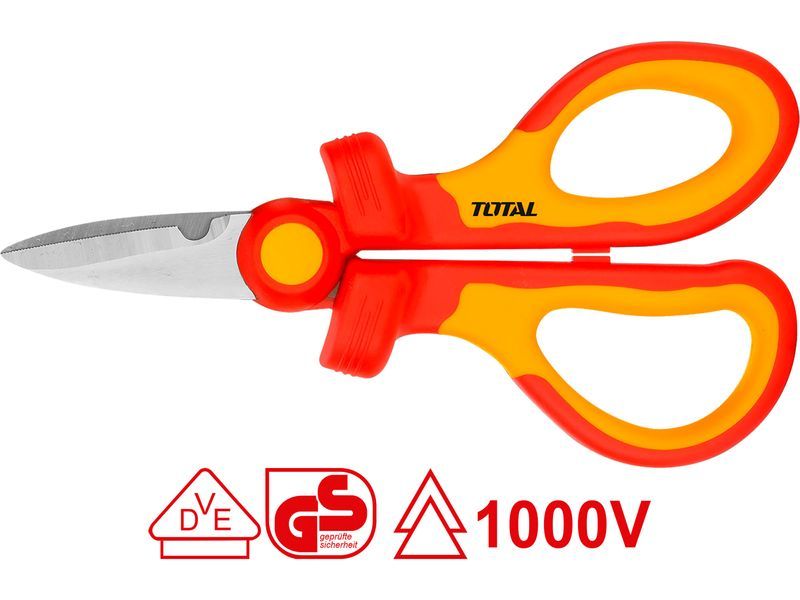 Electrician's shears, length 160 mm, industrial Electrician's shears, length 160 mm, industrial