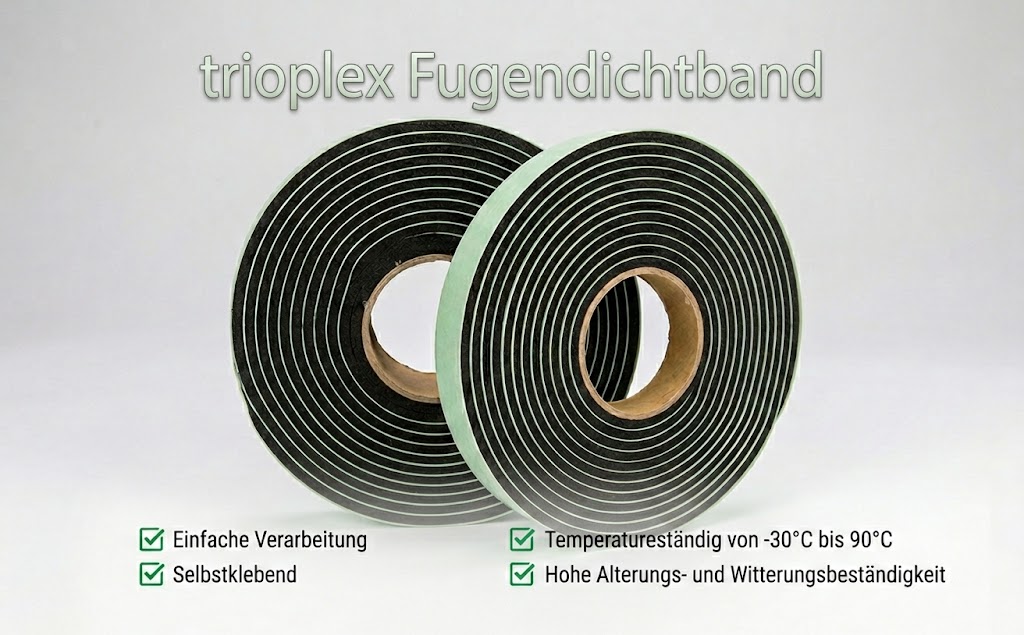 trioplex 88/8-15 mm, M, black, 6 m 