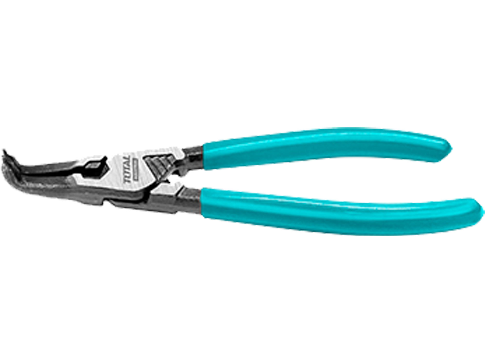 Total circlip pliers, curved, 180mm, industrial Total circlip pliers, curved, 180mm, industrial
