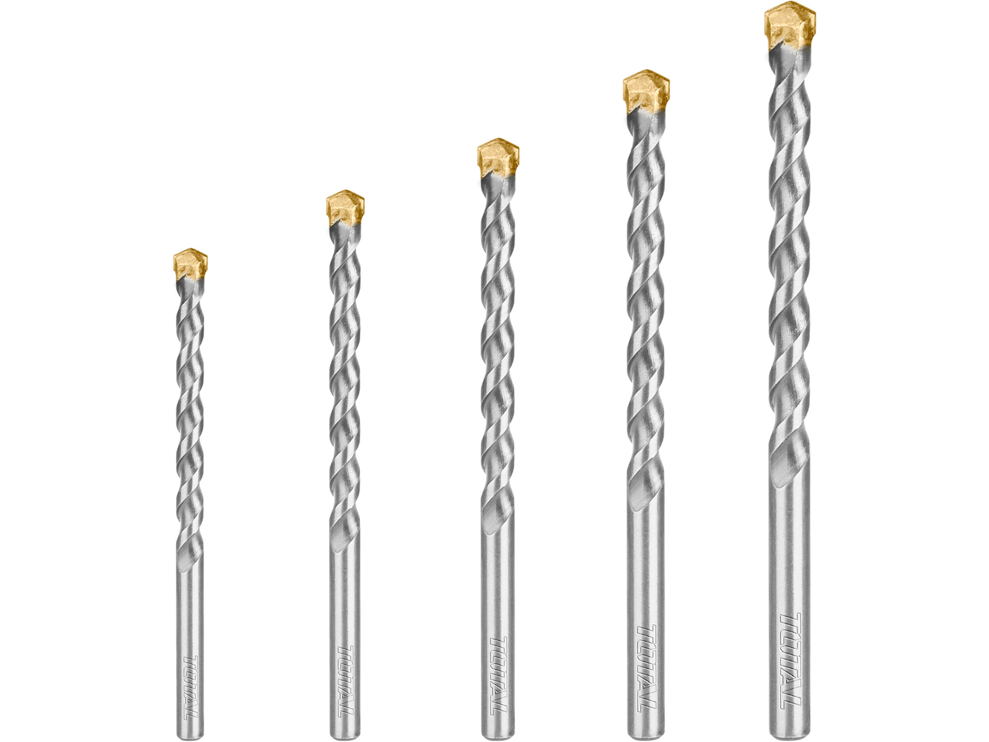 Masonry drill bit set of 5, industrial Masonry drill bit set of 5, industrial