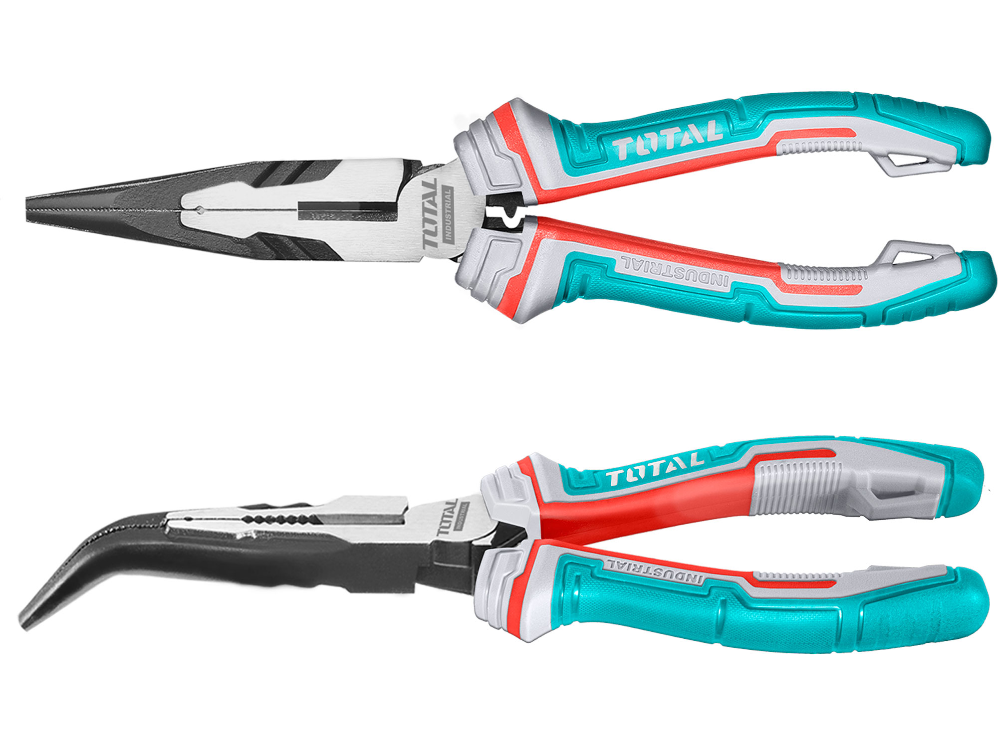 Total Curved half-round pliers, 200 mm, industry Total Curved half-round pliers, 200 mm, industry