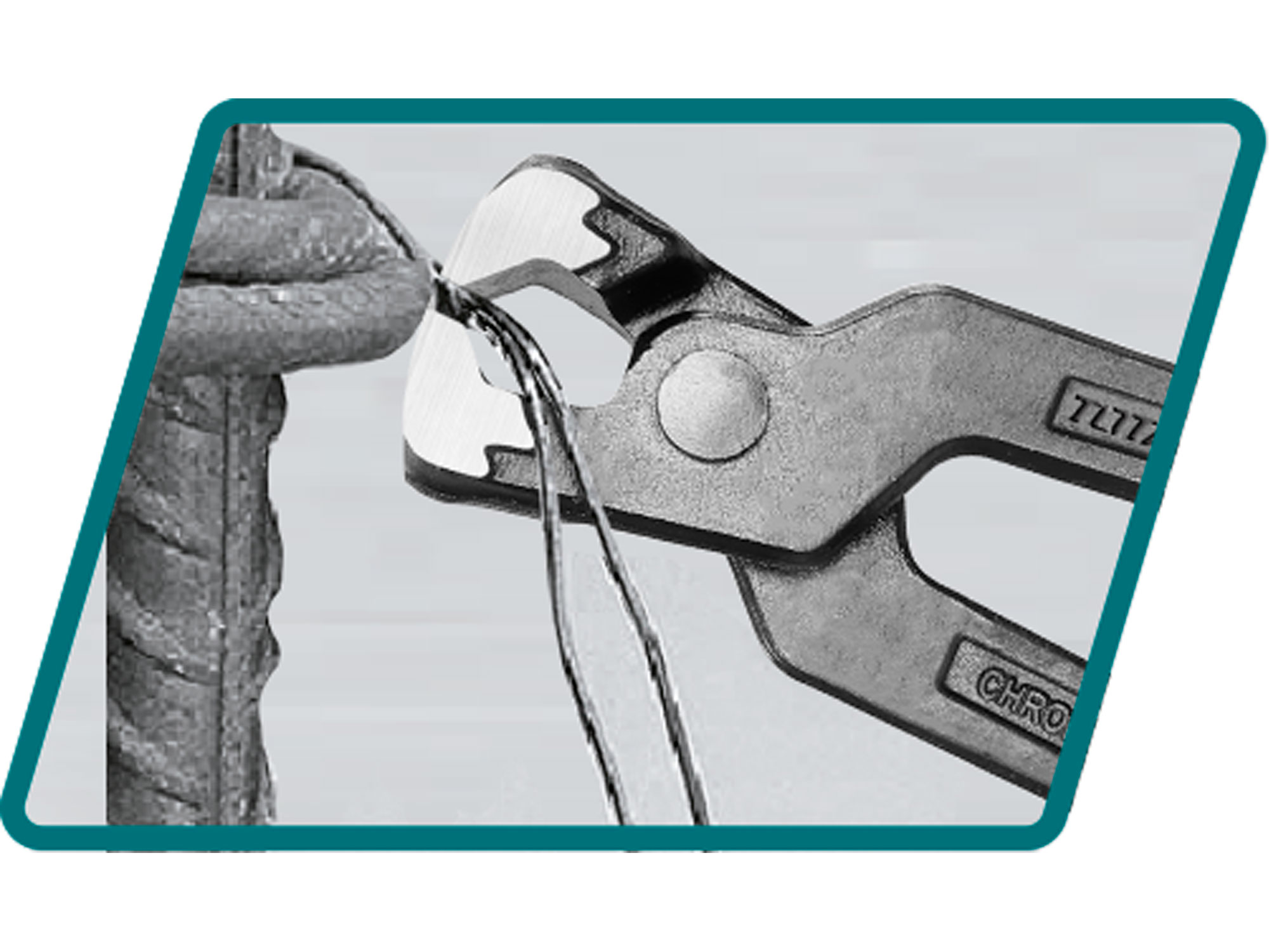 Total Crimping pliers, with insulation, industrial, 228 mm, CrV Total Crimping pliers, with insulation, industrial, 228 mm, CrV