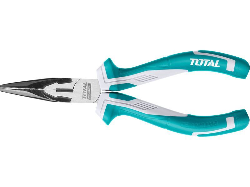 Total Half-round straight pliers, industrial, 160 mm, CrV Total Half-round straight pliers, industrial, 160 mm, CrV