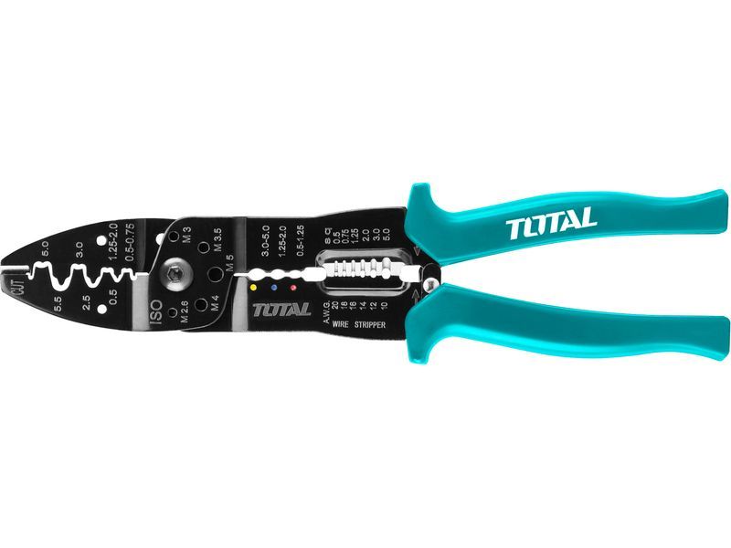 Total Stripping and cutting pliers, industrial, 250 mm Total Stripping and cutting pliers, industrial, 250 mm