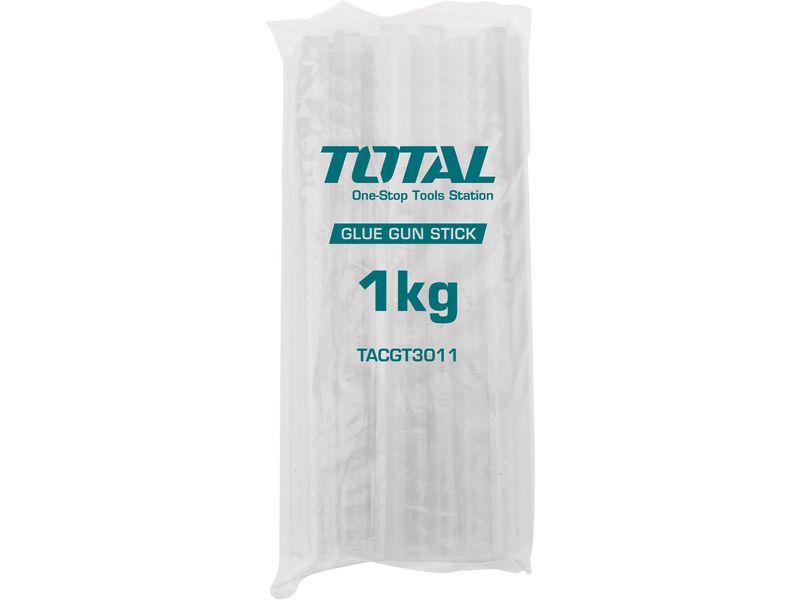 Total transparent melting rods, 1 kg, diameter 11.2 mm, length 30 cm Total transparent melting rods, 1 kg, diameter 11.2 mm, length 30 cm