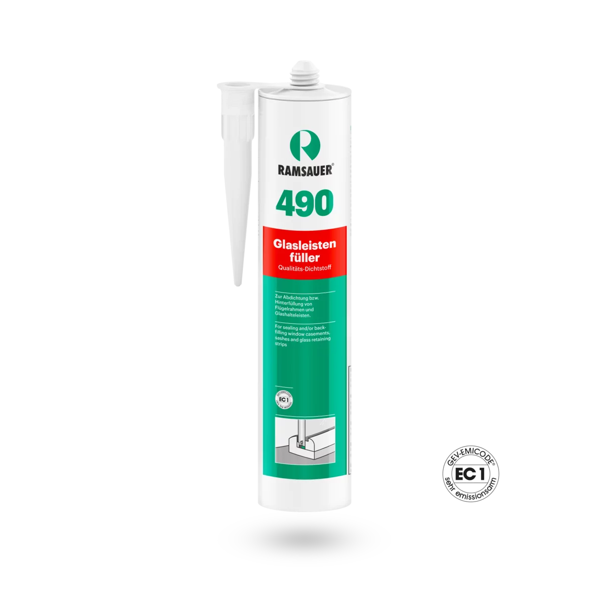 Ramsauer 490 glazing bead filler, 310 ml Ramsauer 490 glazing bead filler, 310 ml
