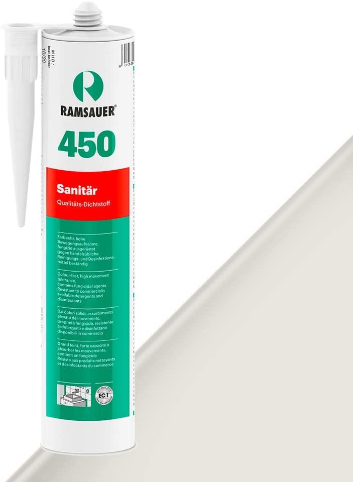 Ramsauer Sanitary 450, 310 ml, joint white Ramsauer Sanitary 450, 310 ml, joint white