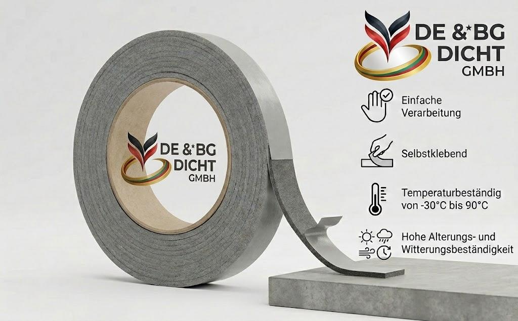 Joint sealing tape 80/7-12 mm, grey, 4m Joint sealing tape 80/7-12 mm, grey, 4m
