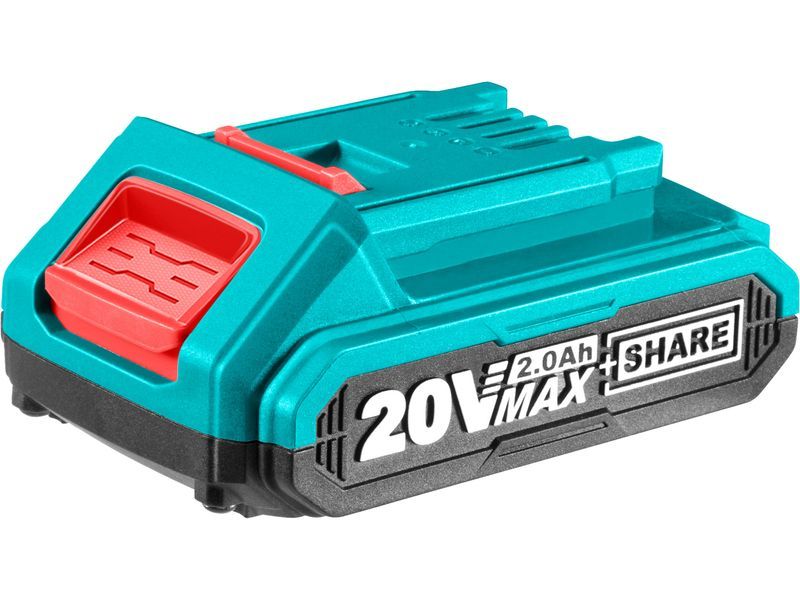 Total Rechargeable battery 20V, Li-Ion, 2000mAh Total Rechargeable battery 20V, Li-Ion, 2000mAh