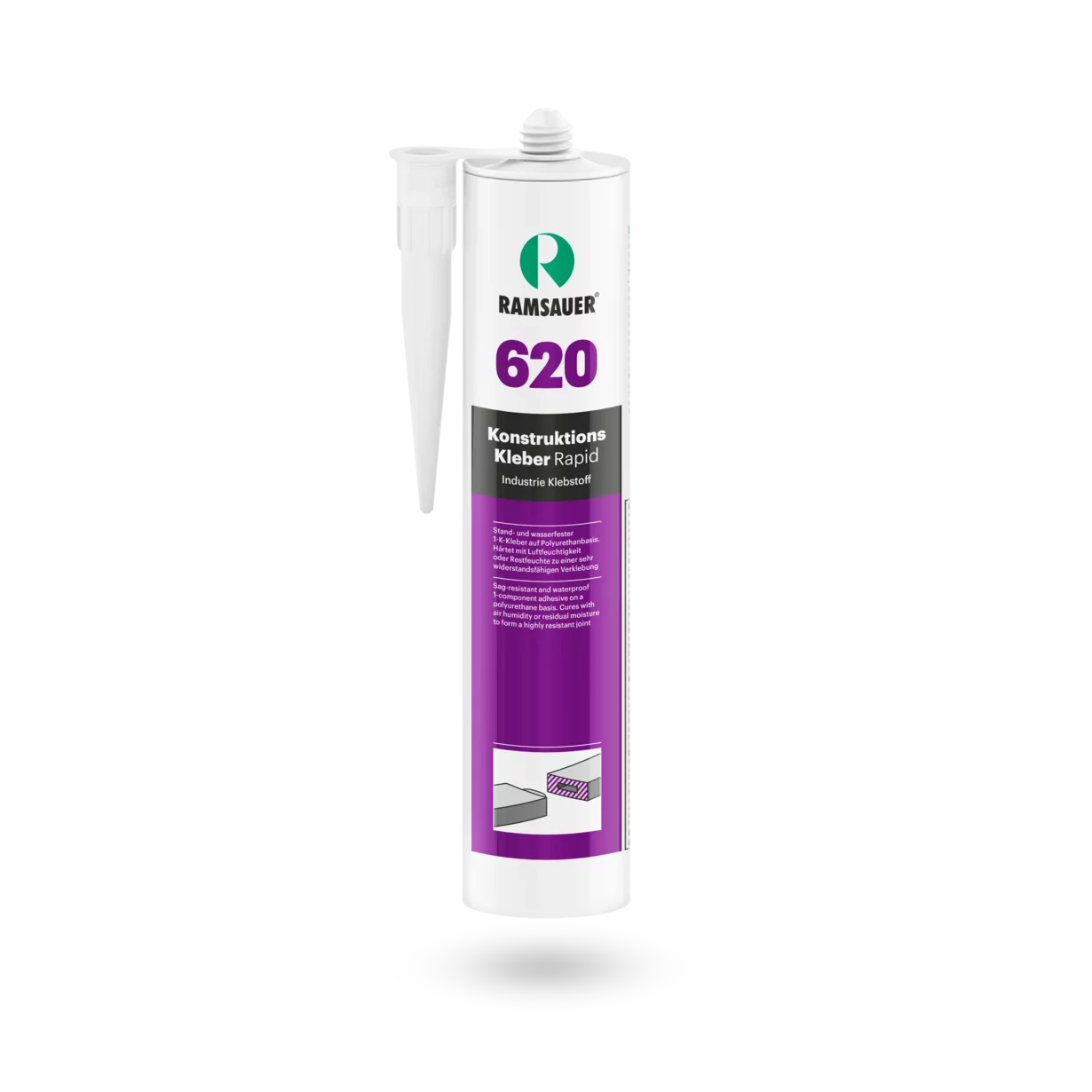Ramsauer 620 Rapid construction adhesive, cream Ramsauer 620 Rapid construction adhesive, cream